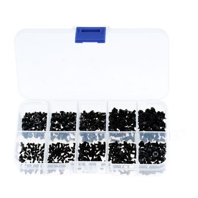 250PCS-500PCS/Box M2 M2.5 M3 KM Screw Flat Head Phillips Scr