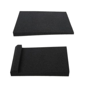 2 Pcs Sponge Studio Monitor Speaker Acoustic Isolation Foam