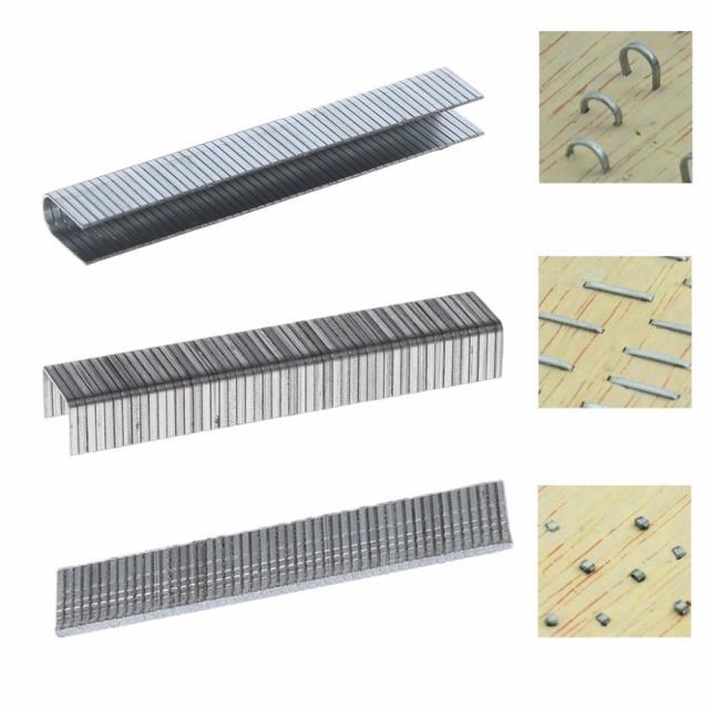 1000Pcs U/ Door /T Shaped Staples 10.1x2mm Nails 适用于 Stap