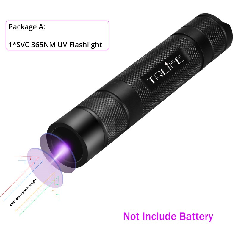 100W Super Bright led UV flashlight 18650 uv torch scorpion