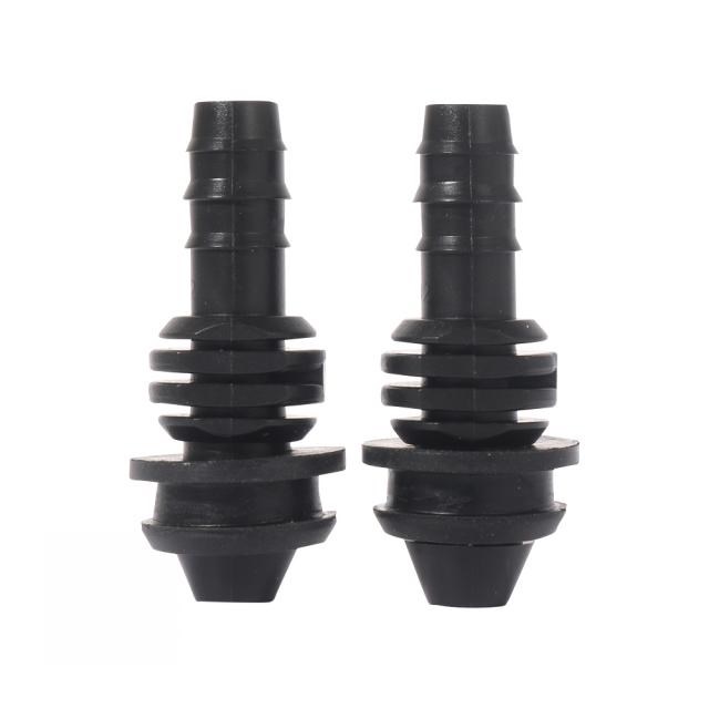 4Pcs DN20 Barbed Bypass Connector with Rubber Washer PE/PVC