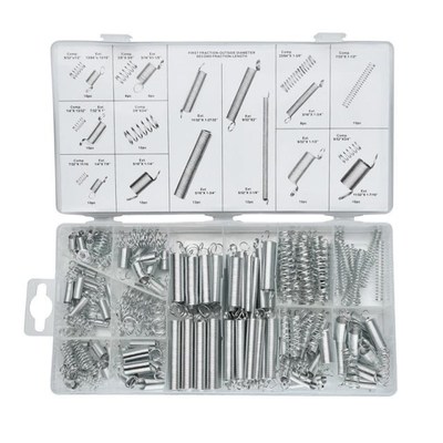 200Pcs/box Steel Spring Electrical Hardware Drum Extension T