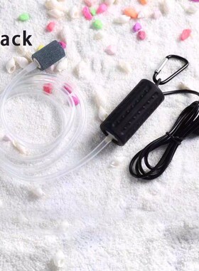 Portable Mini SB Aquarium Fish Tank Oxygen Air Pump Mute Ene