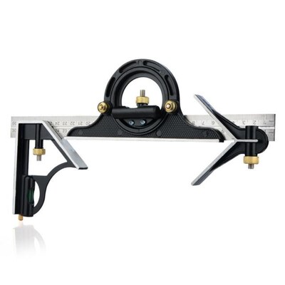 Precise Stainless Steel Measuring Tools Aluminium Combinatio