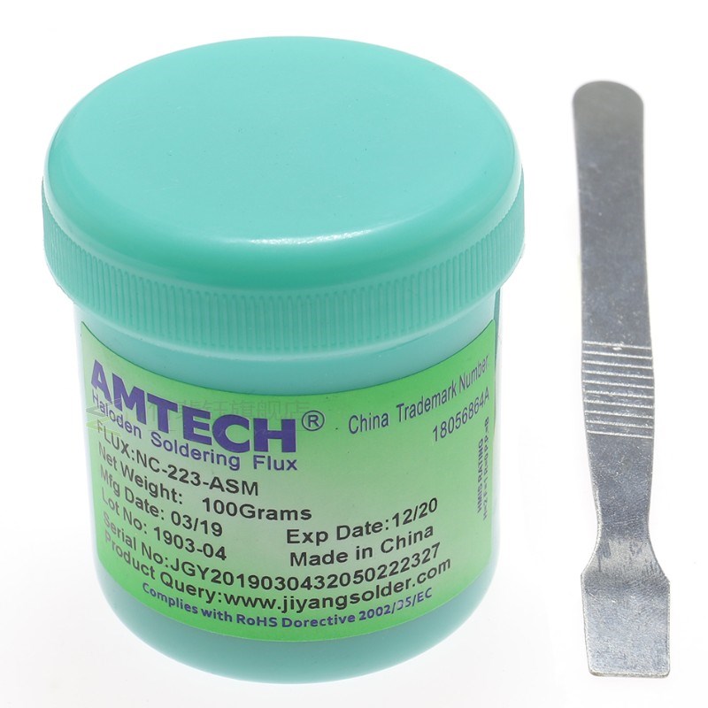 AMTECH NC-223-A Flux PCB PGA BGA D With Flexible Tip Solder