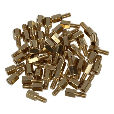 50 Pcs M3 Male x M3 Female Hex Head PCB Standoffs Spacers 12