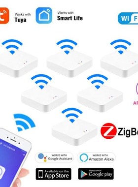 Tuya ZigBee 3.0 Smart Hub Wireless Gateway Bridge For App Vo