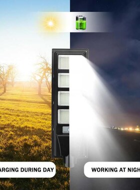 300W/600W/900W/1200W LED Solar Lamp Outdoor Wall Street Ligh