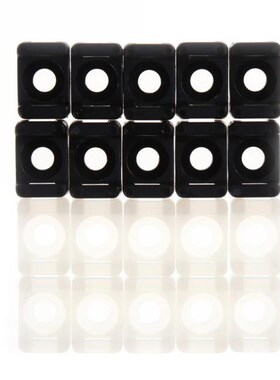 4.6mm Cable Tie Mount Wire Buddle Saddle Type Plastic Holder