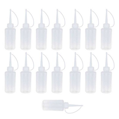 Sewing Accessories 15pcs 120ML Sewing Machine Oiler Sharp Sp