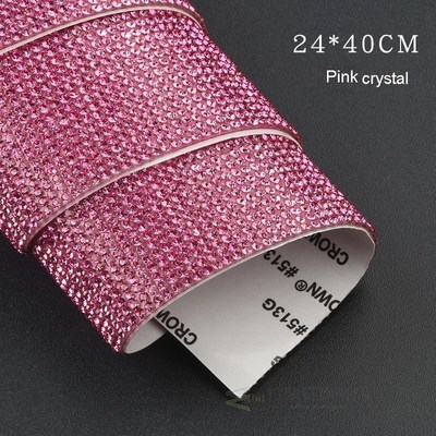 DIY Car Decoration Sticker Bling Crystal Rhinestone Car Sti