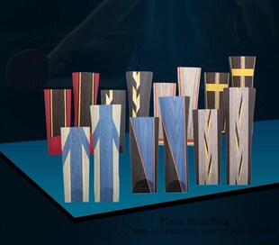 Customizable Table tennis handle for pingpong rackets blade