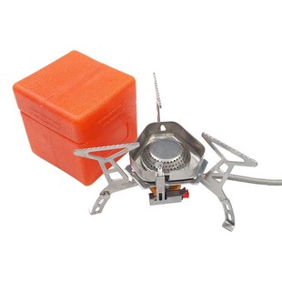 Wind proof outdoor gas burner camping stove lighter tourist