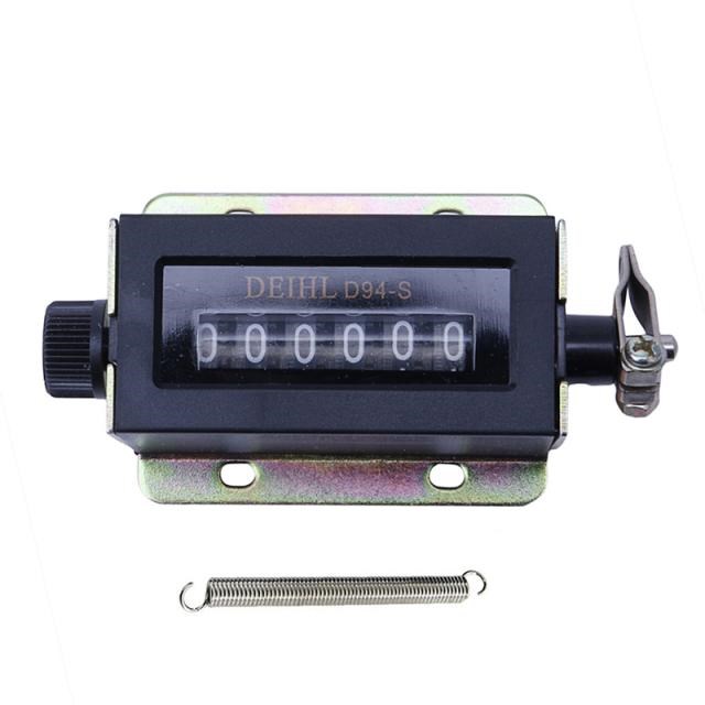 6 Digit D94-S Resettable Mechanical Pulling Count Counter Hi