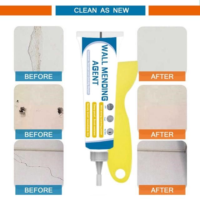 20g Household Wall Repair Paste Wall Crack Repair Mending Ag - 实物图