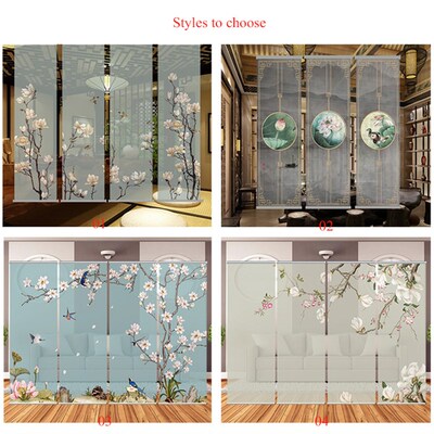 Custom design hanging screen living room divider Curtain par