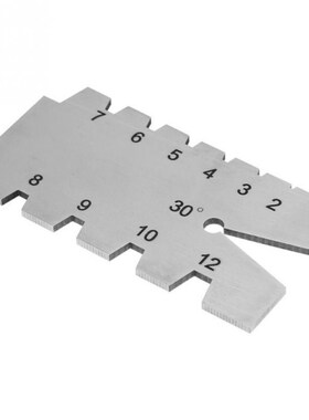 30 Degree Grinding Gage Thread Inspection Tools Stainless St