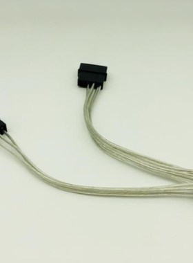 18cm 8Pin(6+2) to Dual 4Pin Graphics Card Power Cable 4PIN t