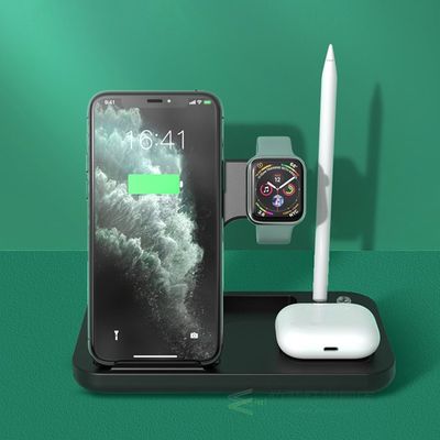 15W Fast Qi Wireless Charger Stand For iPhone 12 11 XS XR X