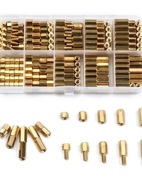 ZENHOSIT M2/M3 Hex Head Brass Standoff Spacer Screws Threade