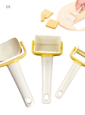 1Pc Rolling Cookie Cutters Dough Round/Square Cutter Roller