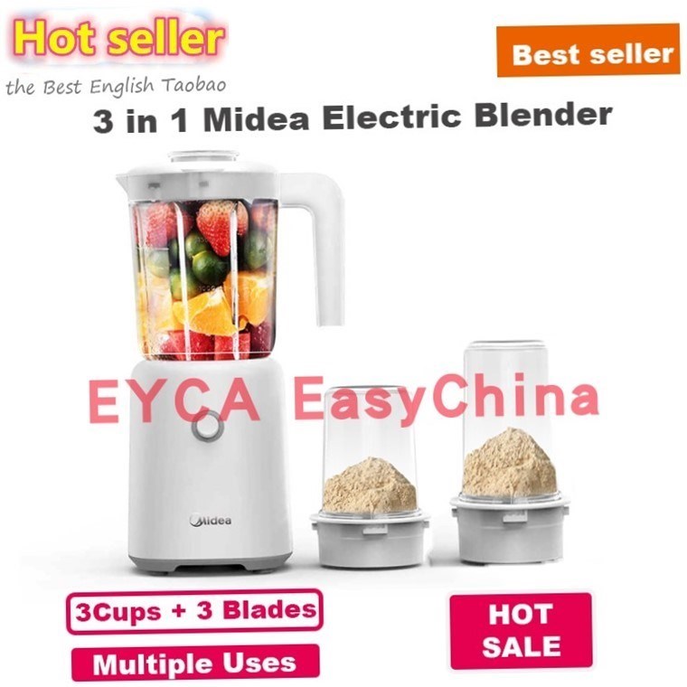 Midea electric blender Mixer fruit sMoothie nuts juice Meat
