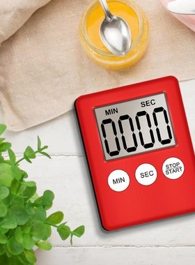 1PC 8 Colors Super Thin LCD Digital Screen Kitchen Timer Mag
