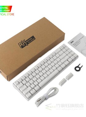 RK71 RGB Wireless 70% Compact Mechanical Keyboard, 71 Keys