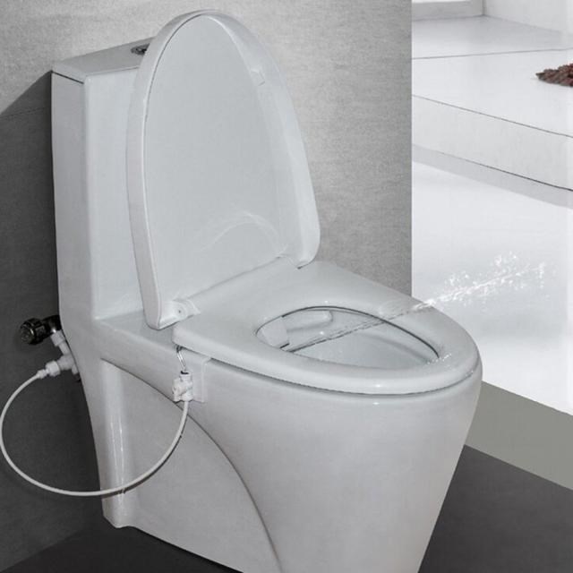 Toilet Bidet Flushing Device Water Spray Seat Fitting Hand O