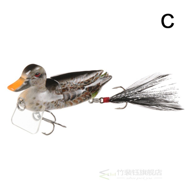 10g 3D Duck Floating Topwater Fishing Lures For Bass Artific