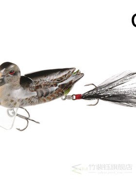 10g 3D Duck Floating Topwater Fishing Lures For Bass Artific