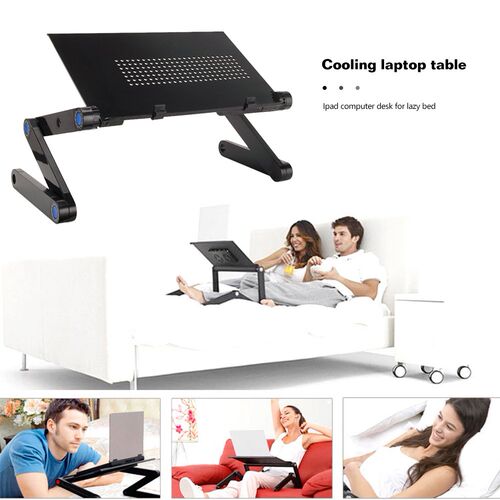 Laptop Desk for bed Folding Table Laptop Desk Portable Adjus