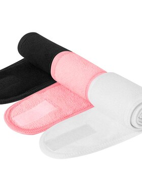 3Pcs Spa Facial Headband Make p Wrap Head Terry Cloth Headba