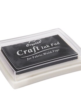Promotion--Black Ink Pad Inkpad Rubber Stamp  Print Craft No