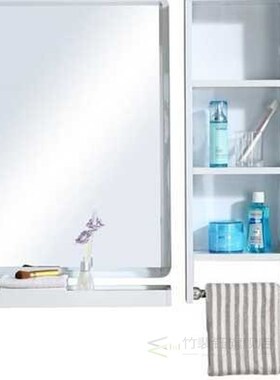 Toilet bathroom mirror cabinet mirror with shelf sideboard