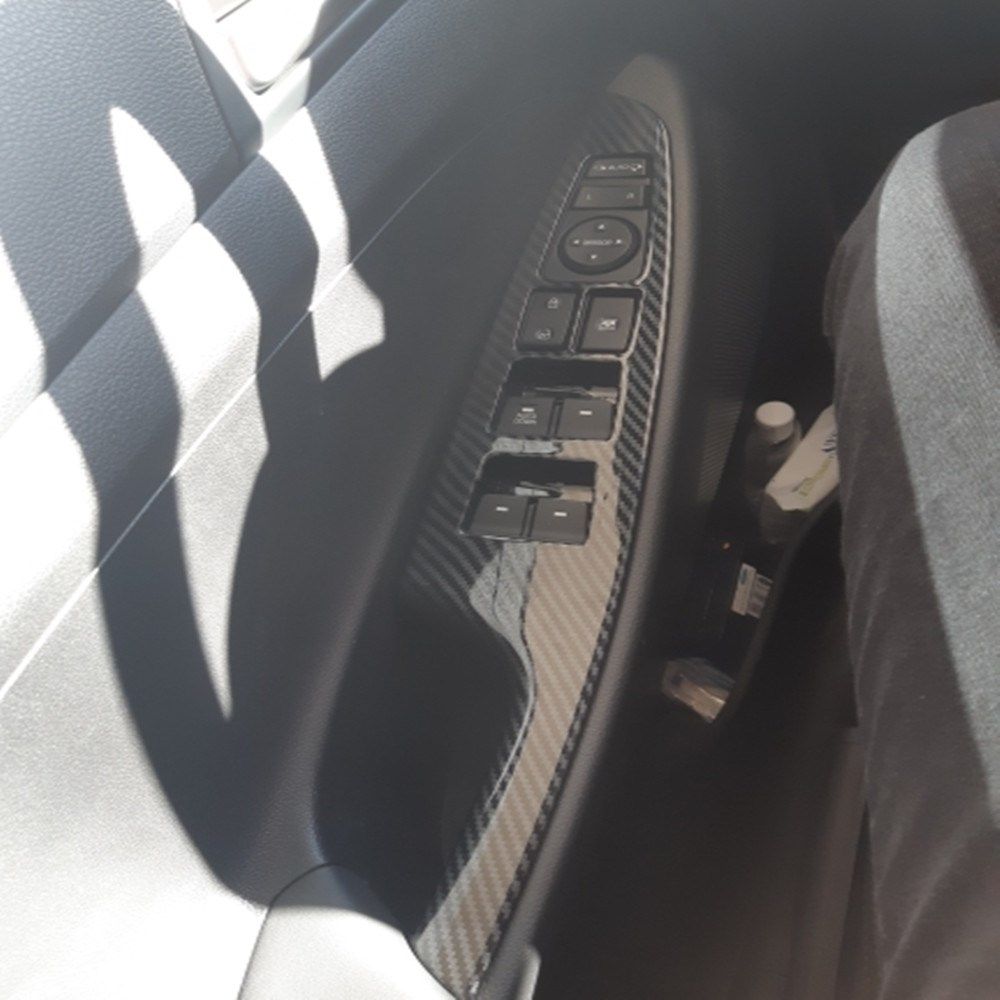 for hyundai tucson 2015-2019 2020 carbon fiber window lift b