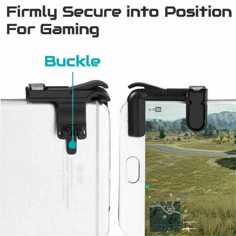 2PCS PUBG Mobile Game Controller Gamepad Trigger Aim Button