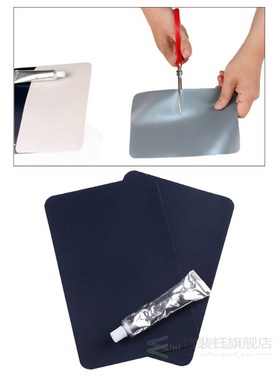 Essentials Inflatable Boat Repair Kit 2 PVC Patches Adhesive