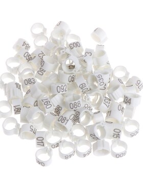 100Pcs 10mm Identify Ring Carrier Pigeon Training Supplies L