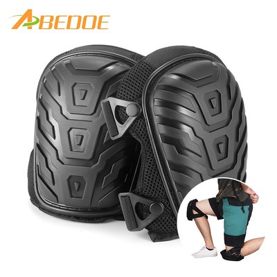 Black Knee Pad EVA Lining Pads  Knee Protection Outdoor Spor