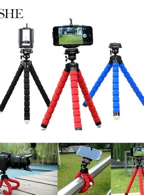 Phone Tripod Holder Adjustable Octopus Bracket Selfie Shooti