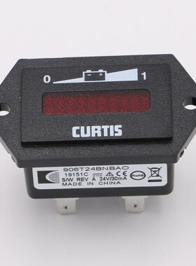 Original curtis 24V 906T24BNBAO Power Hourmeter for ELECTRIC