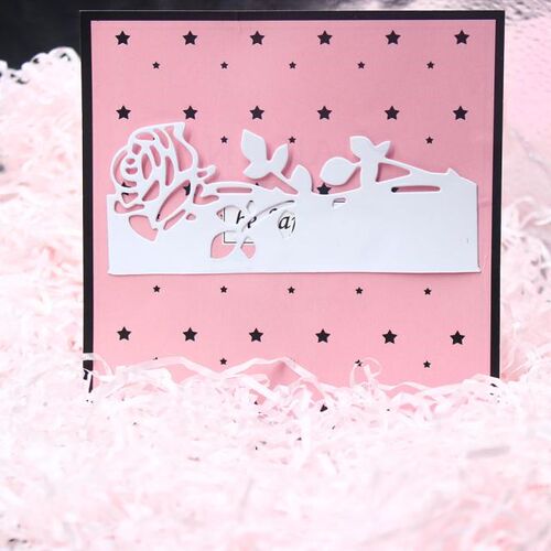 Rose Metal Cutting Dies Scrapbook Paper Craft Decoration Die