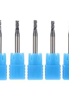 5pcs Tungsten Steel Milling Cutter Endmills 4 Flutes 3mm Cut