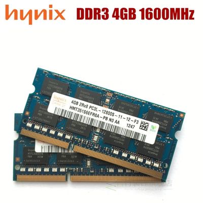 Hynix chipset 2GB 4GB 8GB PC3L 12800S DDR3 2G 4G 8G 1600 Mhz