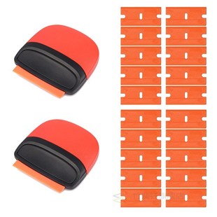 Cleaning Scraper With Plastic Razor Blades Carbon Fiber Film