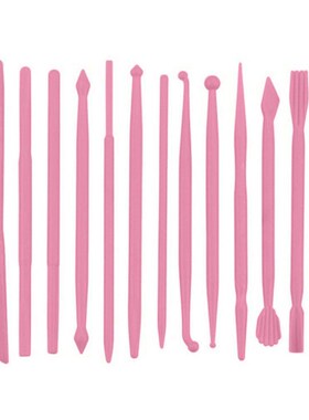 14pcs Plastic Crafts Clay Modeling Tool for Shaping and Scul