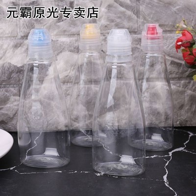 Kitchen 400g Empty Plastic Squeeze Bottle Condiment Dispense