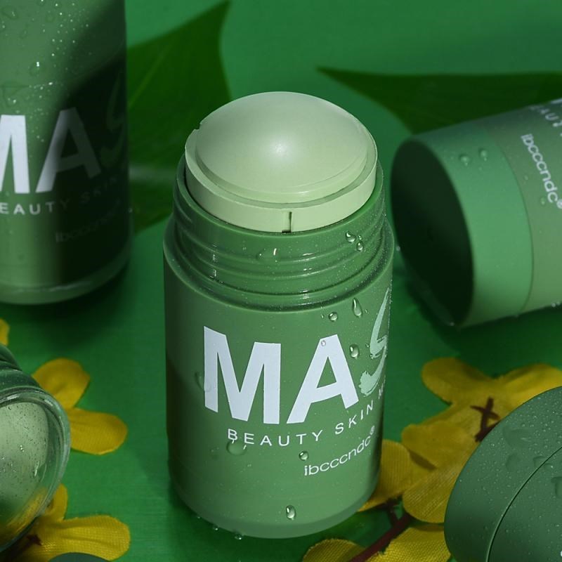 Clean Face Mask Beauty Skin Green Tea Clean Face Mask Stick