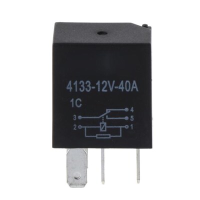 Automotive DC 12V 40A 5 Pin Relay Long Life Time Delay Autom